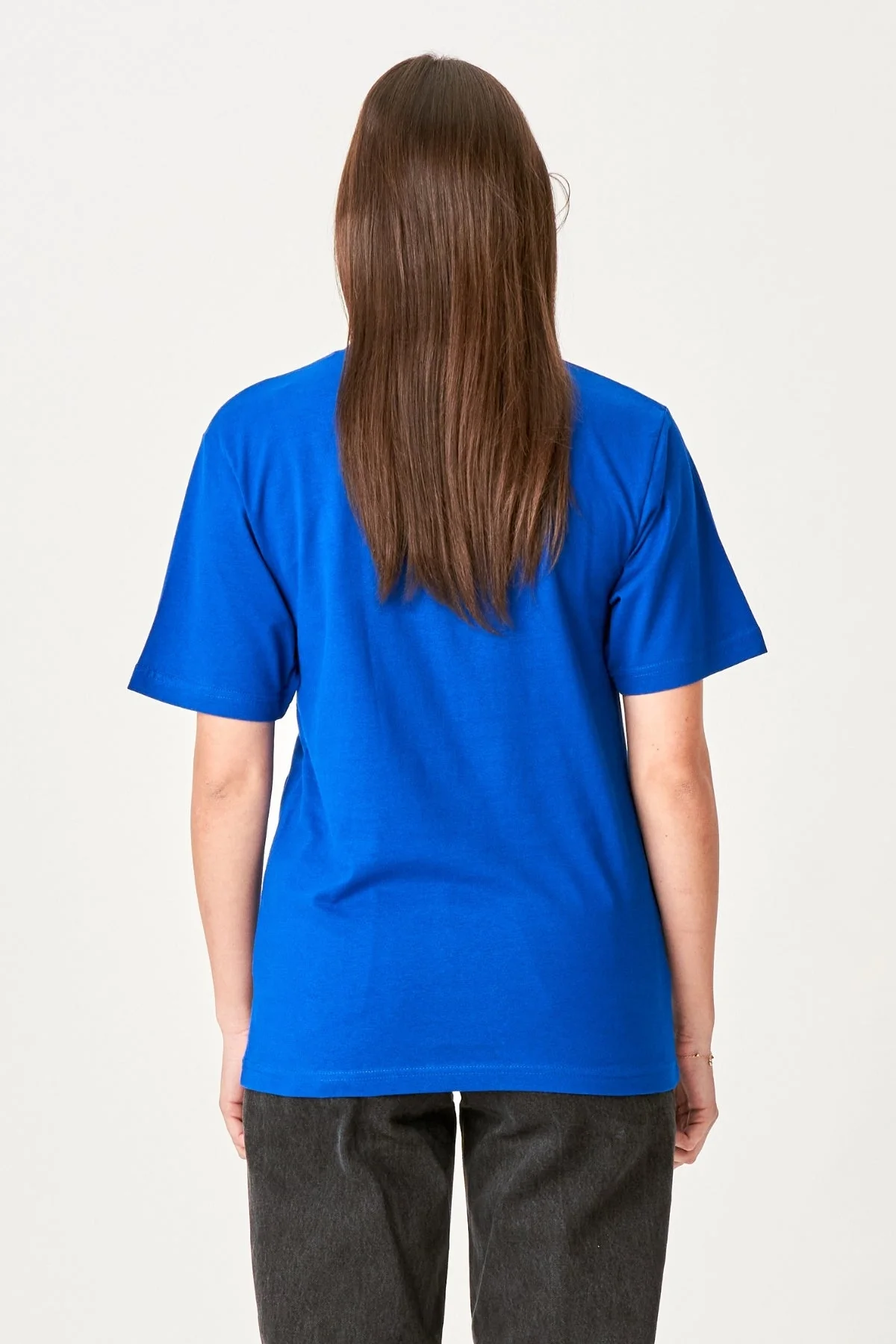 Oversized t-shirt - Royal - Image 2