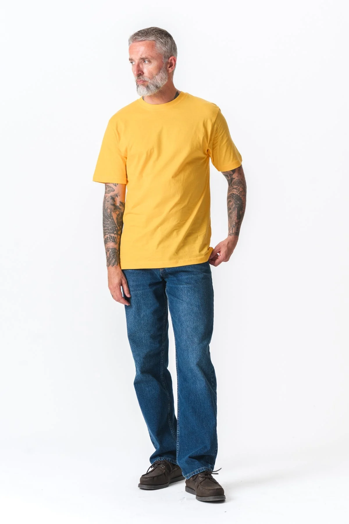 Oversized T-shirt - Yellow - Image 2