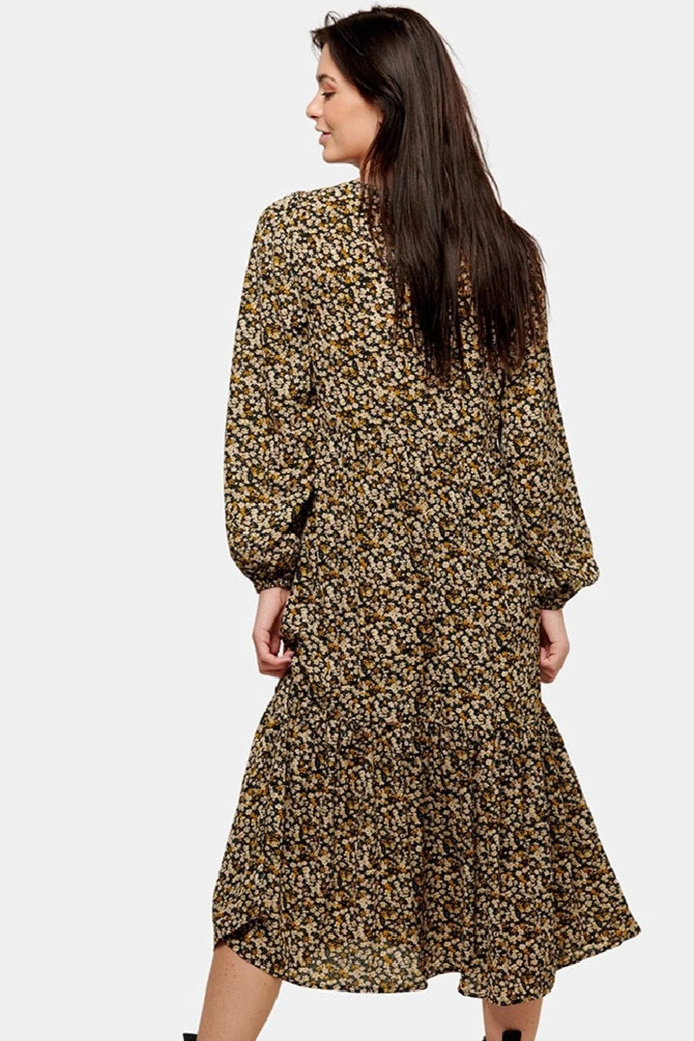 Pals floral dress - Black flowered - Image 3