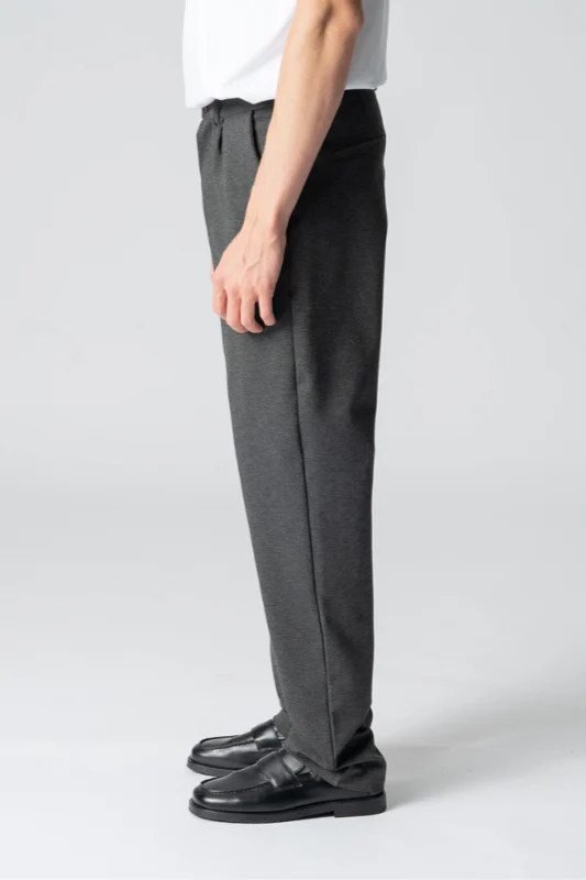Performance Pants Wide - Melange Grey - Image 5