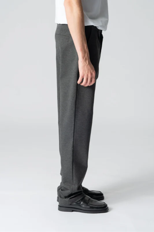 Performance Pants Wide - Melange Grey - Image 8