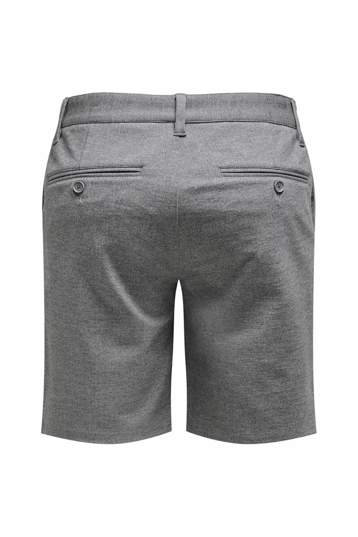 Chino Shorts - Gray Melange - Image 3