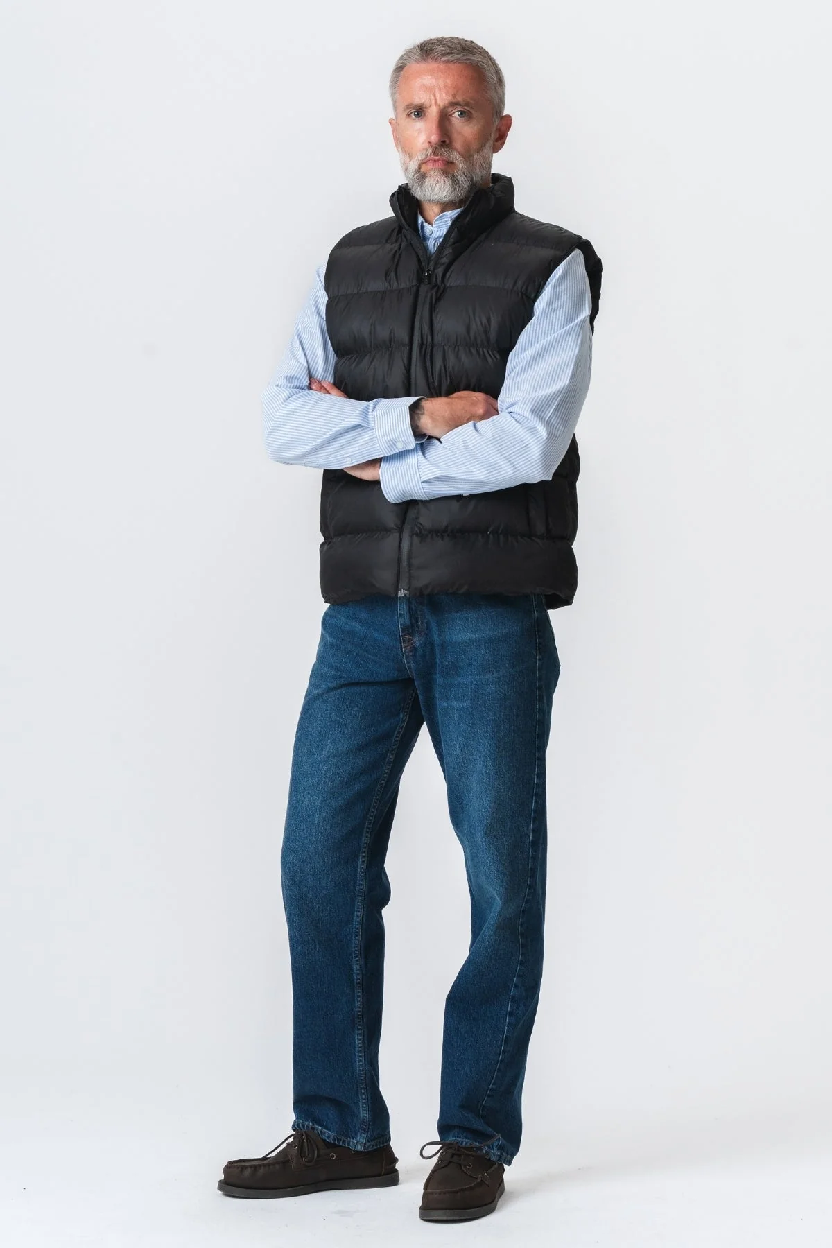 Puffer Vest - Black - Image 3