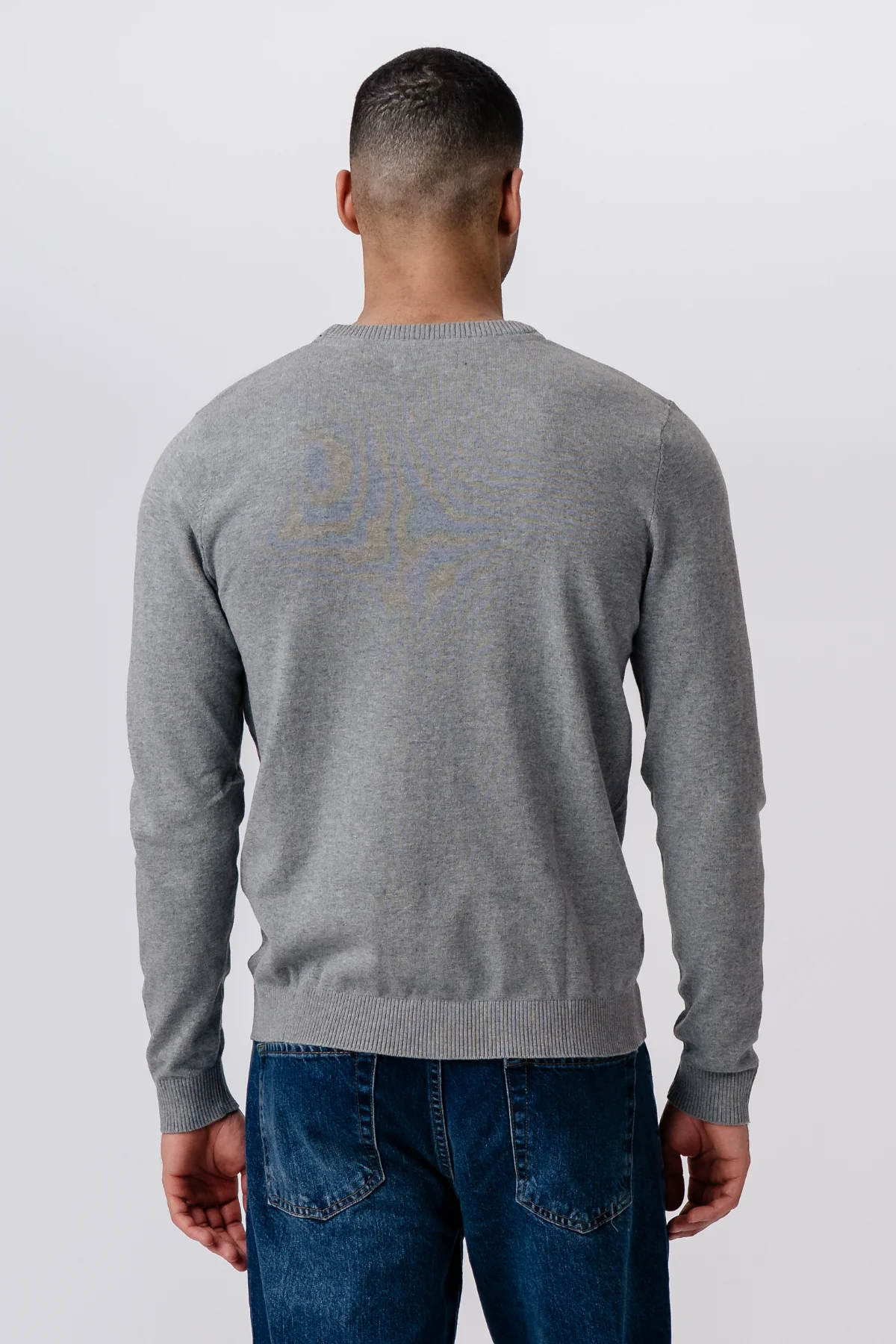 Pullover Roundneck - Gray Melange - Image 7