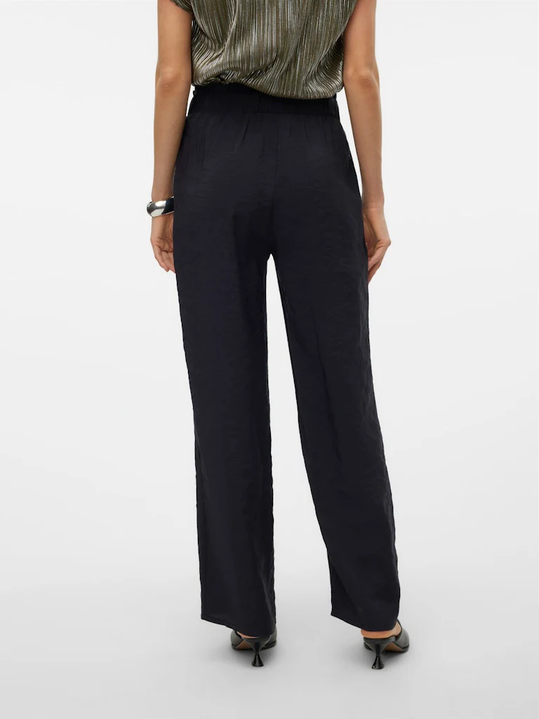 Queeny Regular Pants - Sort - Image 3