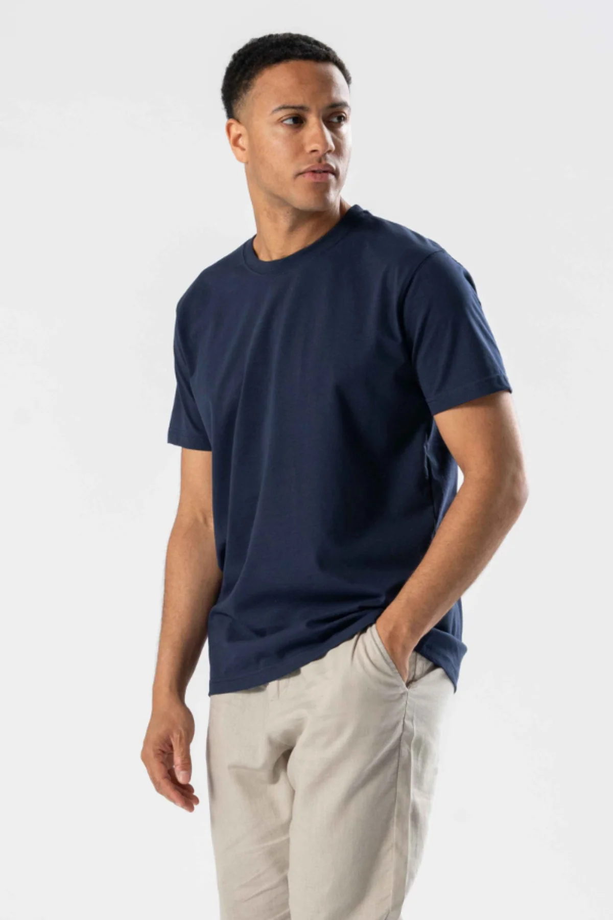 Regular T-shirt - Navy - Image 2