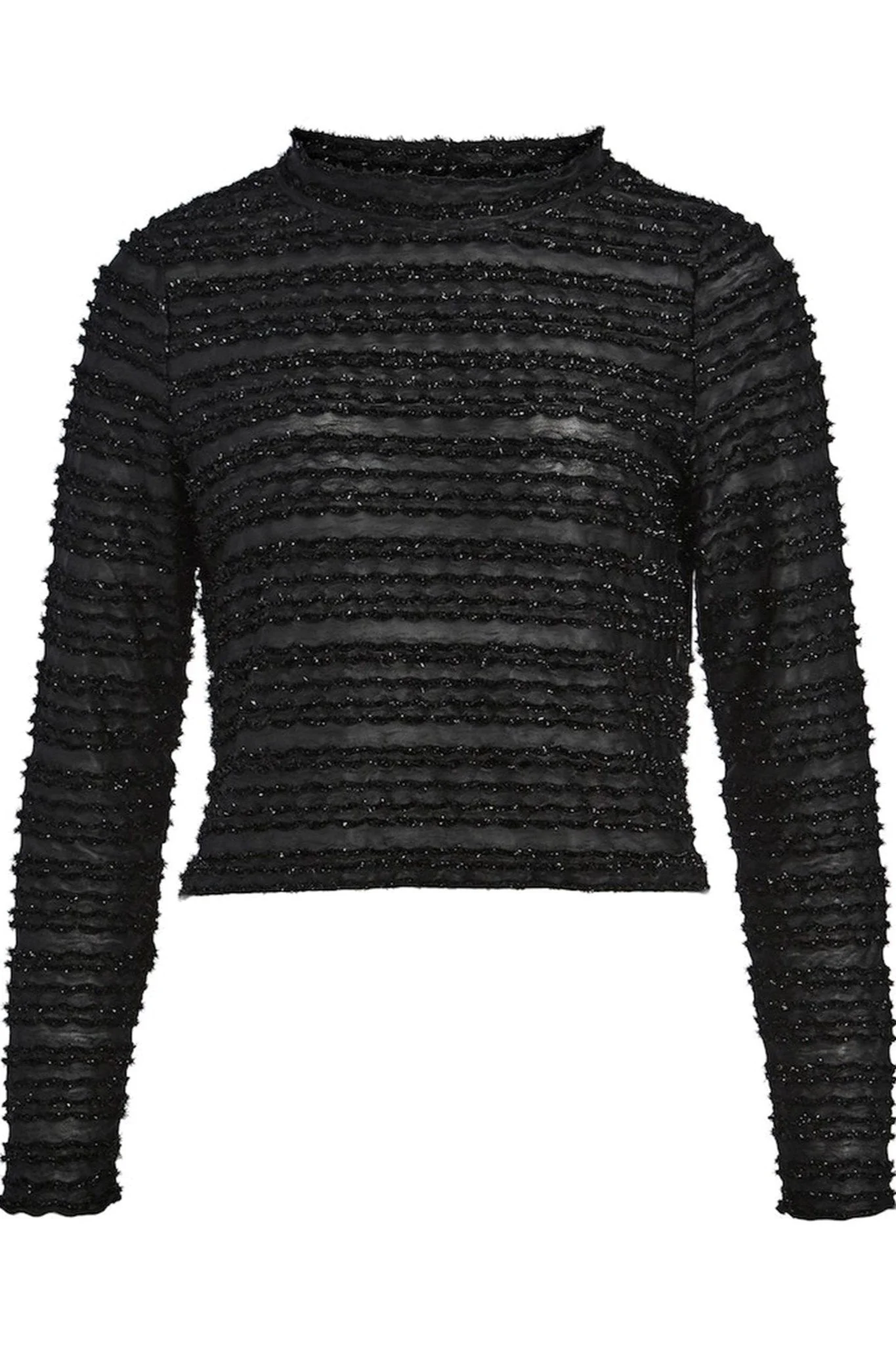 Runa Langærmet Bluse - Sort - Image 4