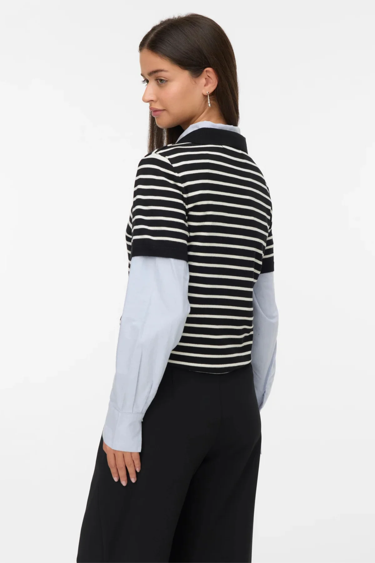 Silje Poloneck Pullover - Black - Image 4