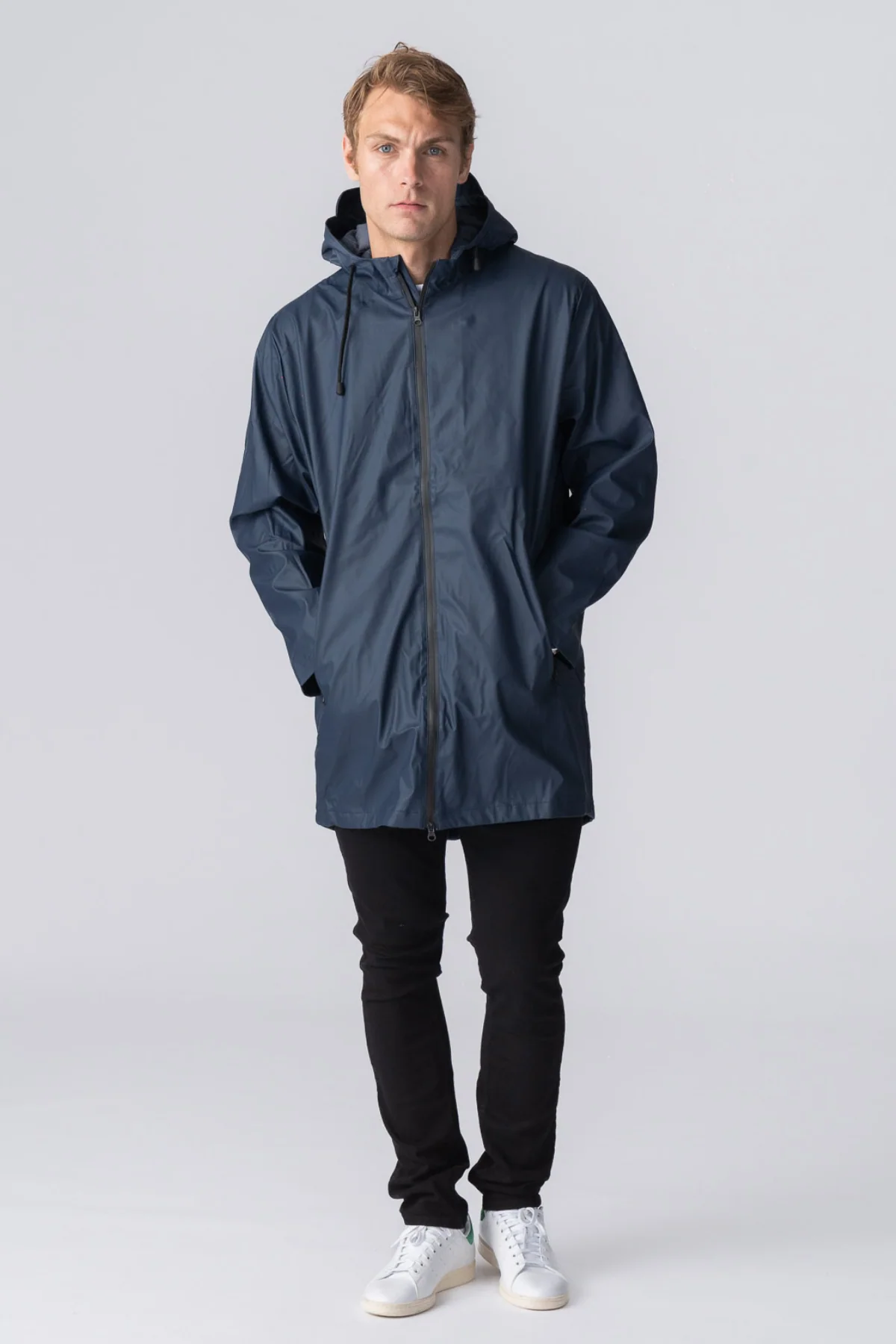 Sitka Raincoat - Navy - Image 3