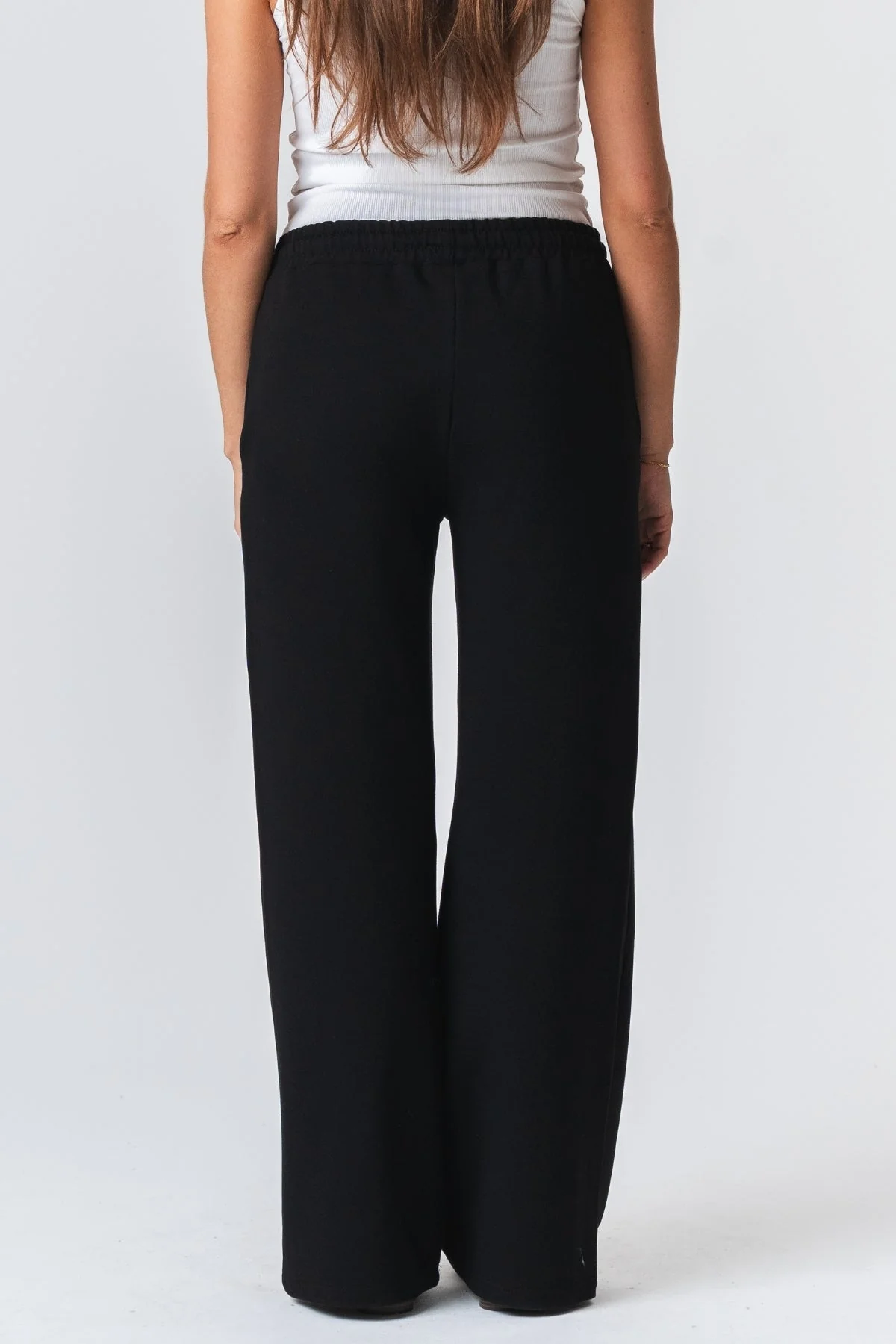 Sweatpants Wide - Black - Image 3