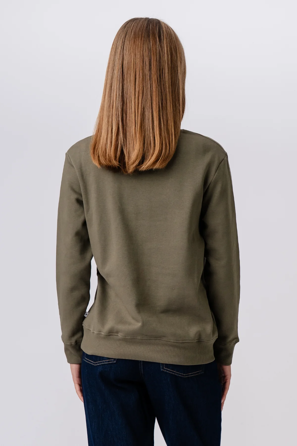 Sweatshirt Crewneck - Army Green - Image 3