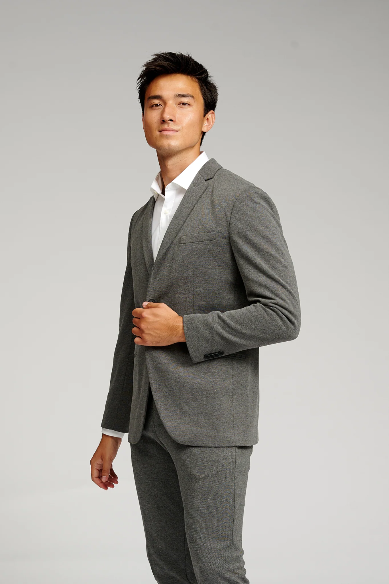 The Original Performance Blazer - Dark Grey Melange - Image 3