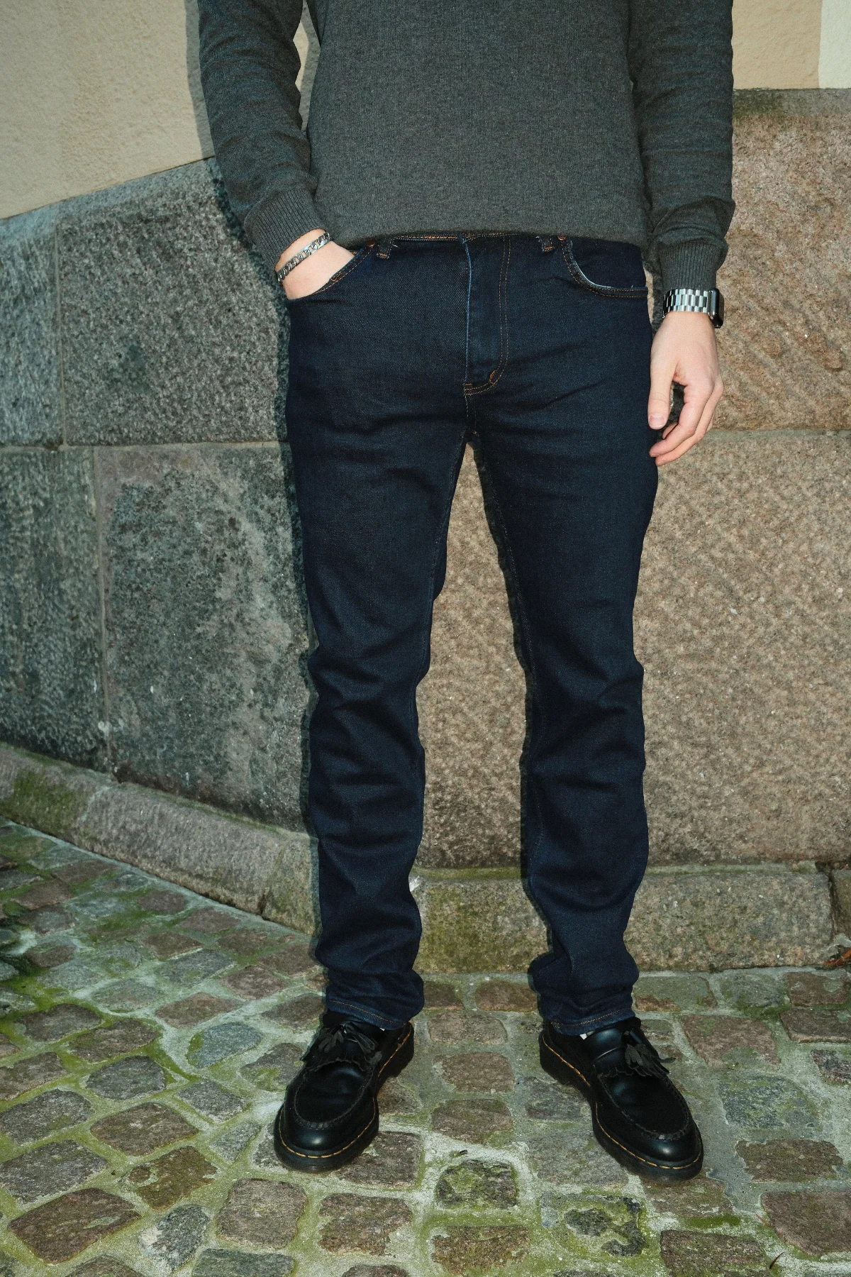The Original Performance Jeans (Regular) Premium - Dark Blue Denim - Image 2