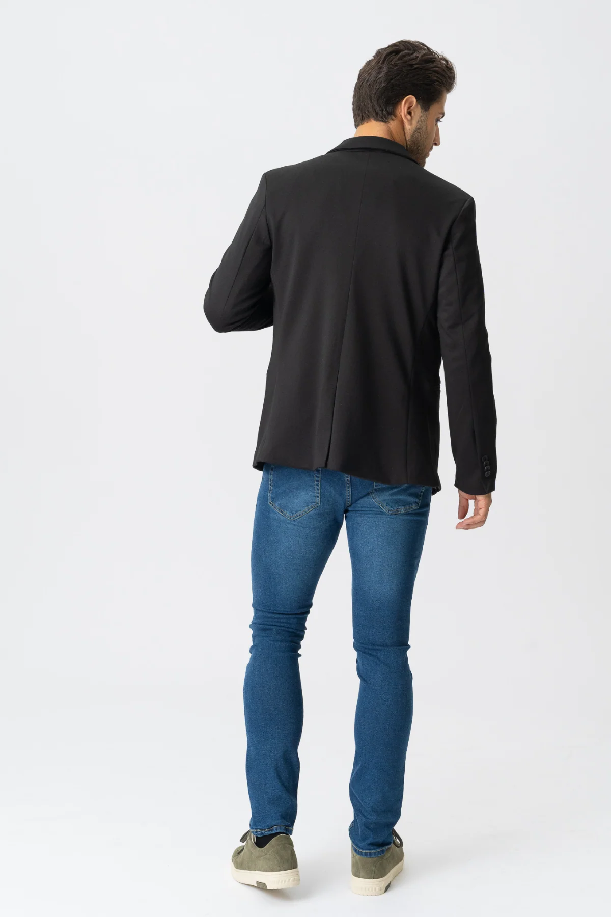 The Original Performance Jeans (Slim) - Medium Blue Denim - Image 6