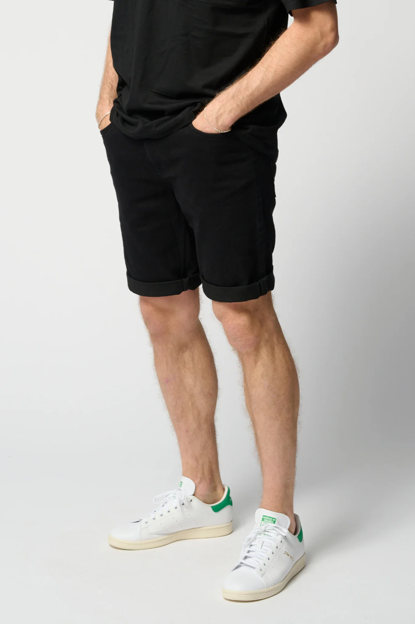 The Original Performance Denim Shorts - Jet Black - Image 3