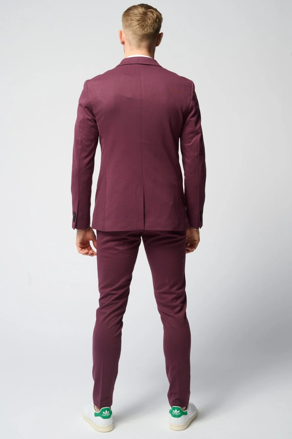 The Original Performance Suit™️ (Burgundy) + Shirt & Tie - Package Deal (V.I.P) - Image 3