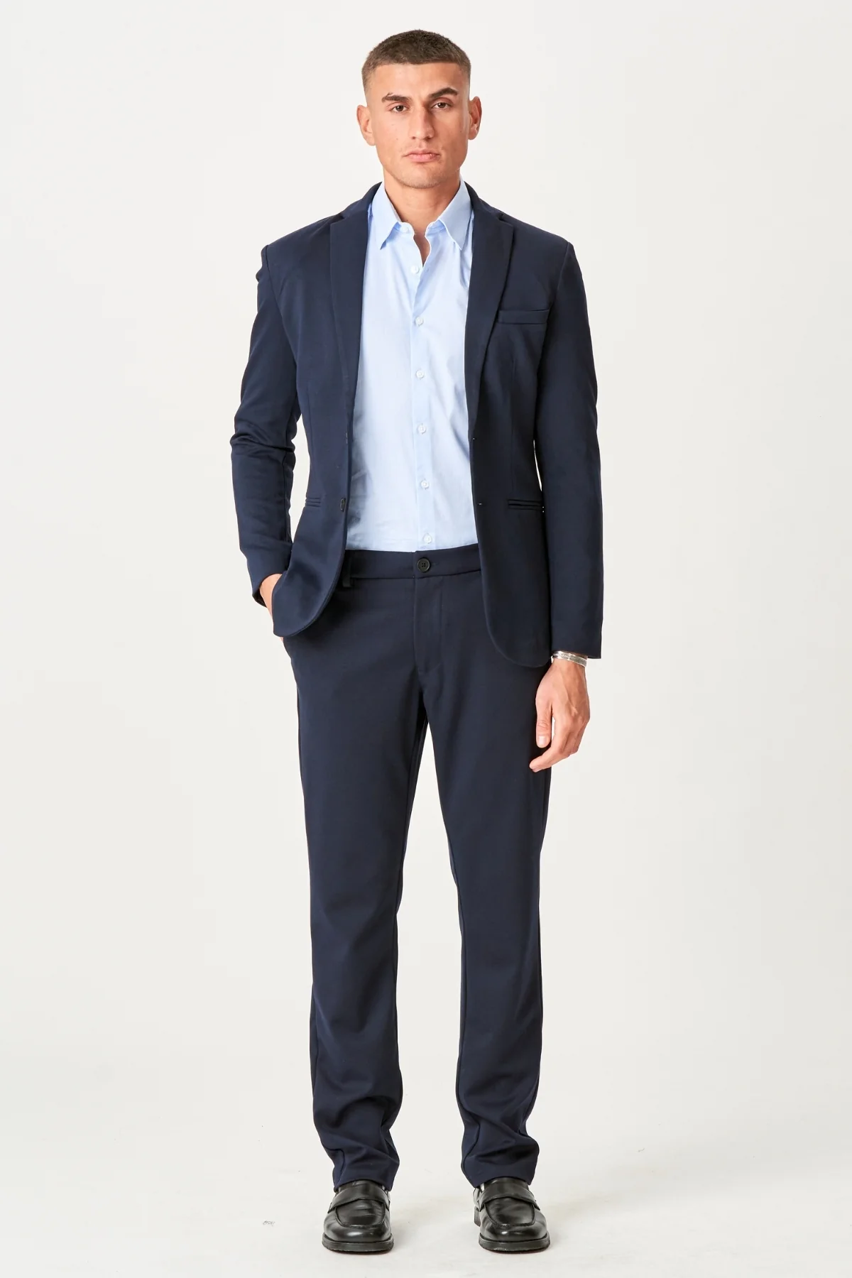 The Original Performance Suit Regular Fit – (Navy) (V.I.P) - Image 2