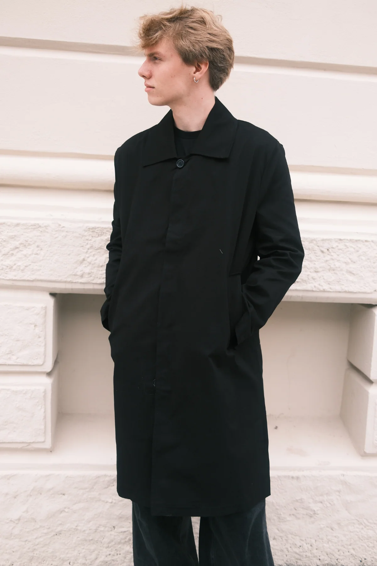Philip Trenchcoat - Black - Image 6