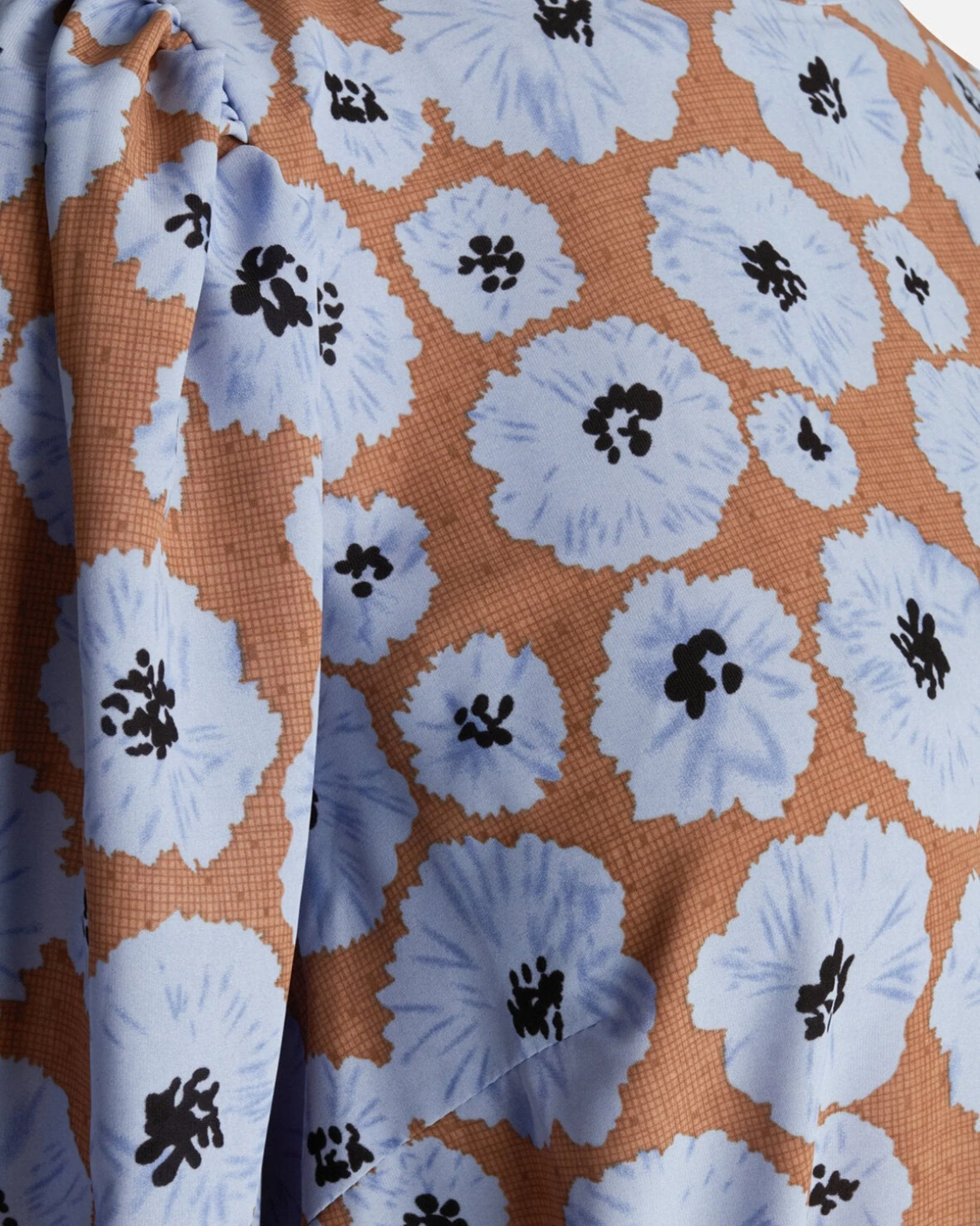 Ventia Flower Dress - Blue - Image 3